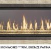 Fireplace X | 4415 See Through Deluxe Bronze Patina