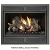 Fireplace X | 564 TRV Mission Grills Black Painted