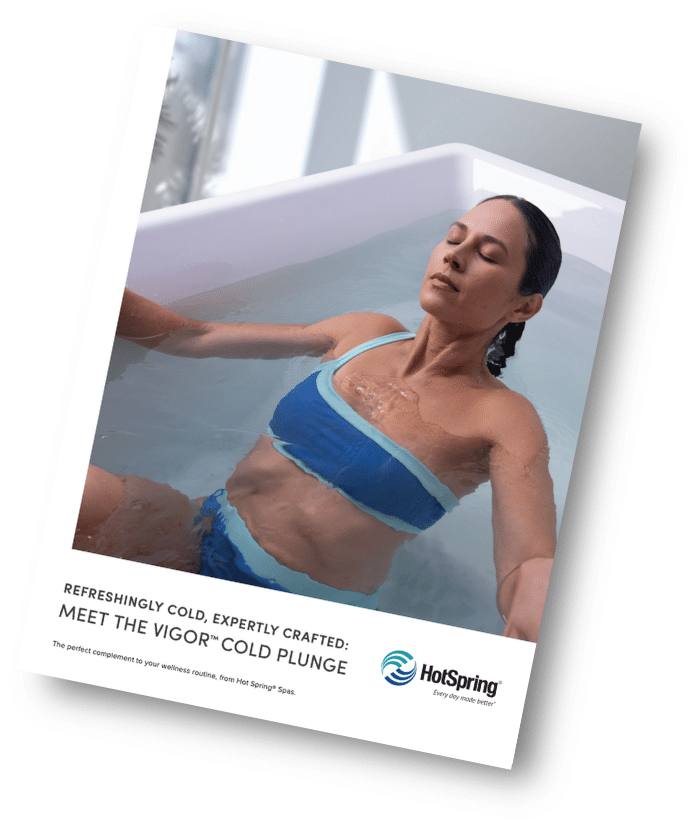 Hot Spring Spa Vigor Cold Plunge Brochure